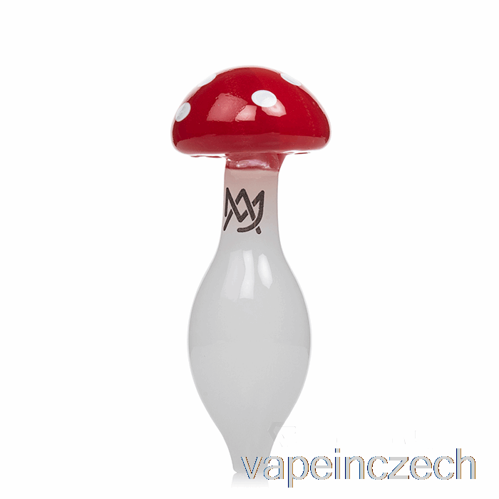 Mj Arzenál Houba Bubble Carb Cap Red White Vape Bez Nikotinu